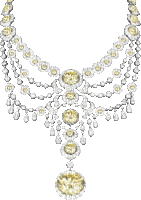 Gif animé bijoux collier